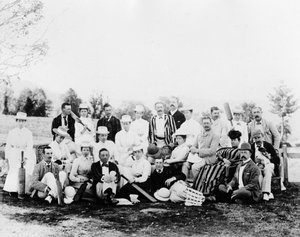 Fiesta de cricket, c.1870s-90s